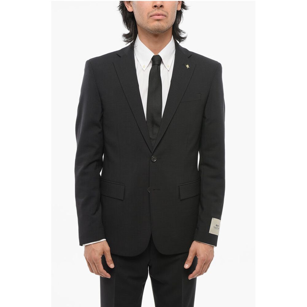 Corneliani CC COLLECTION DIstrict Check REFINED Virgin Wool Suit - Image 2