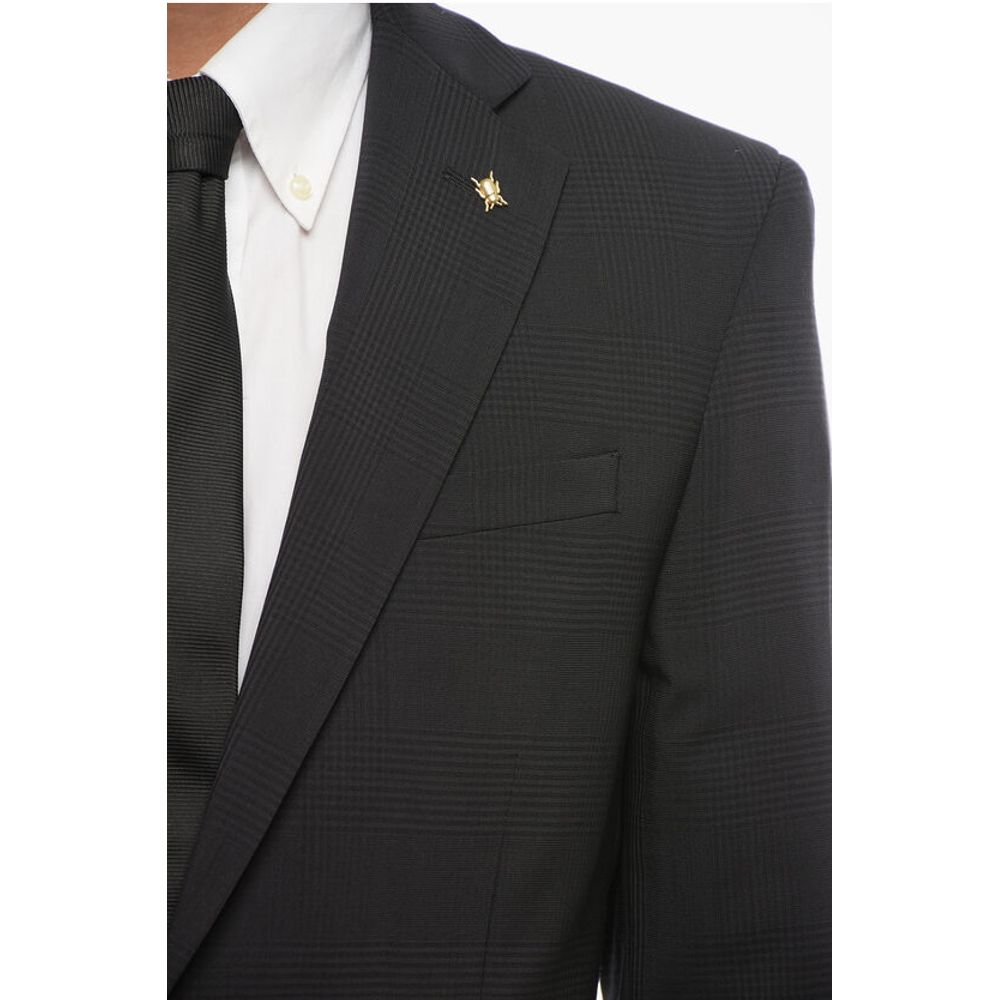 Corneliani CC COLLECTION DIstrict Check REFINED Virgin Wool Suit - Image 3