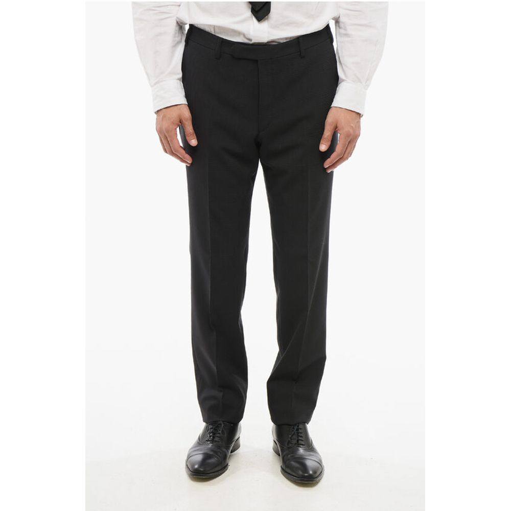 Corneliani CC COLLECTION DIstrict Check REFINED Virgin Wool Suit - Image 7