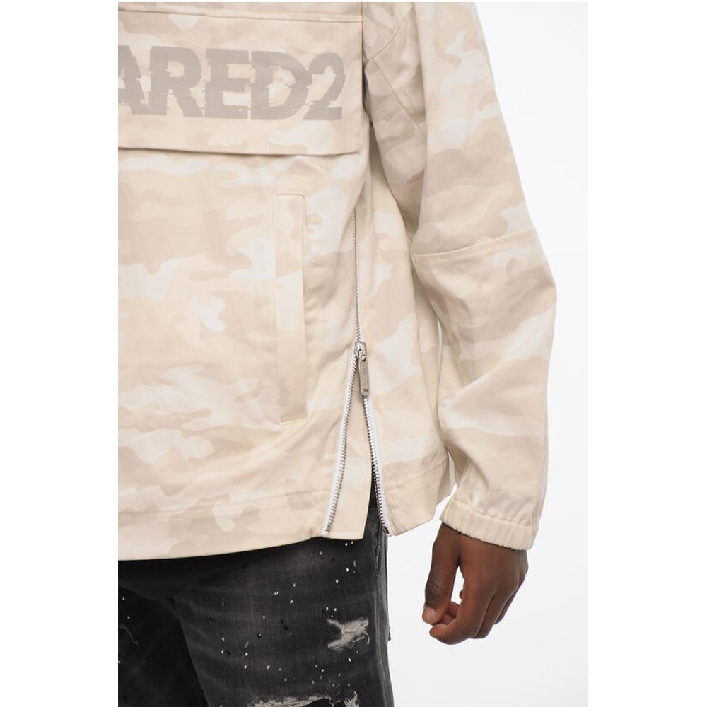 Dsquared² Camouflage Cotton Anorak - Image 4