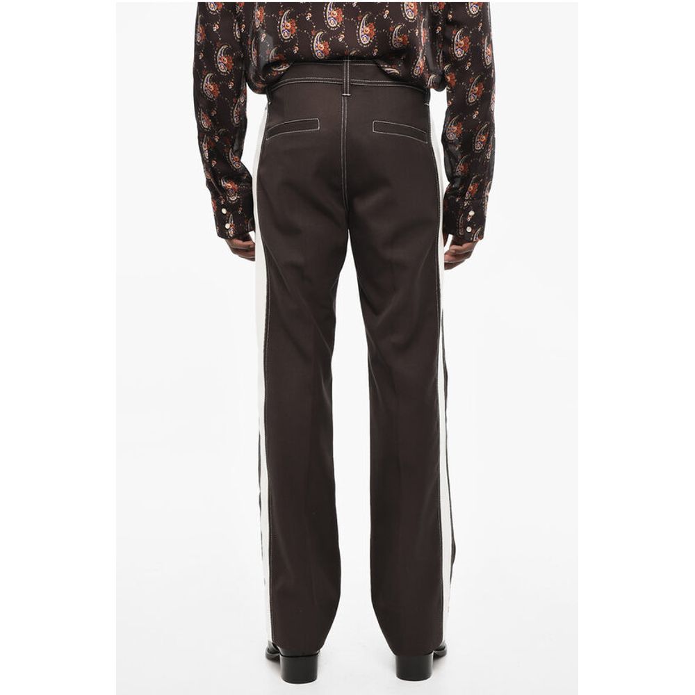 Dsquared² Cotton Twill Two-Tone Pants - Image 2