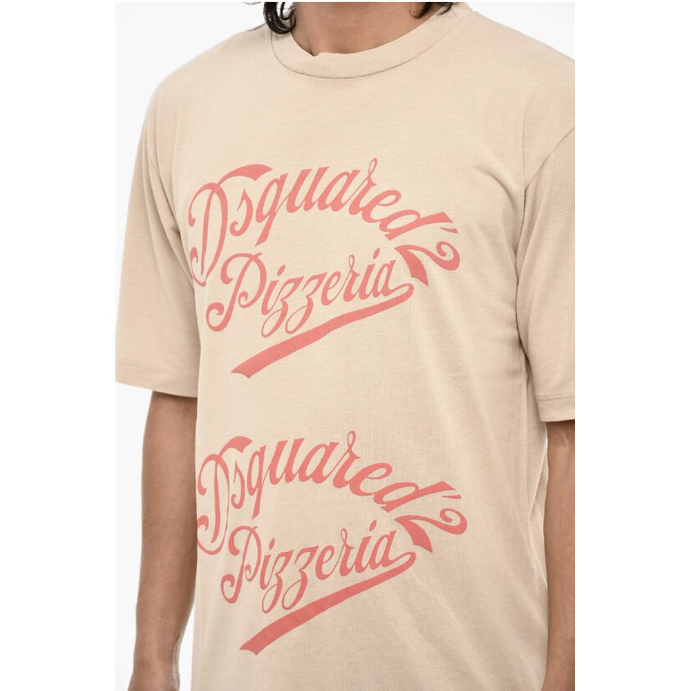 Dsquared² Printed Cotton Crew-neck T-shirt - Image 3