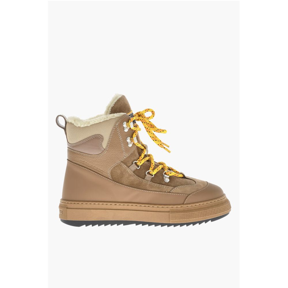 Dsquared² Leather BOOGIE Mountain Boots - Image 3