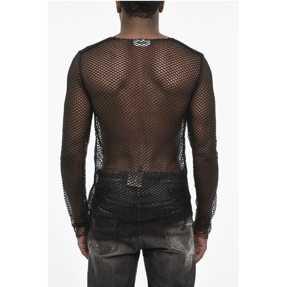 Dsquared² Solid Color Openwork Top - Image 2