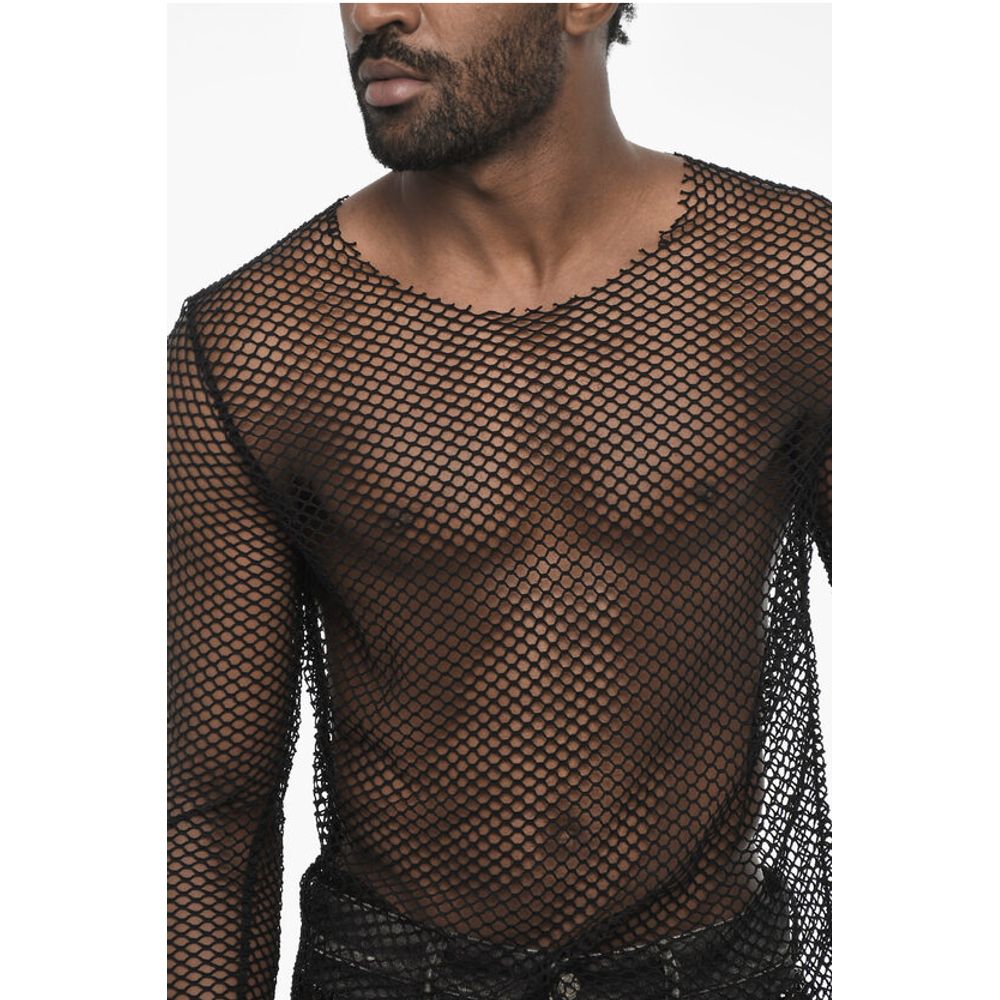 Dsquared² Solid Color Openwork Top - Image 3