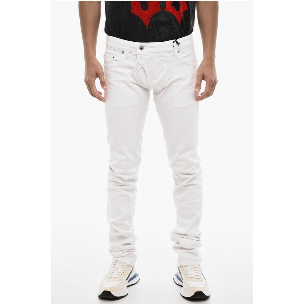 Dsquared² Light Wash SHAMPEI Straight Fit Jeans