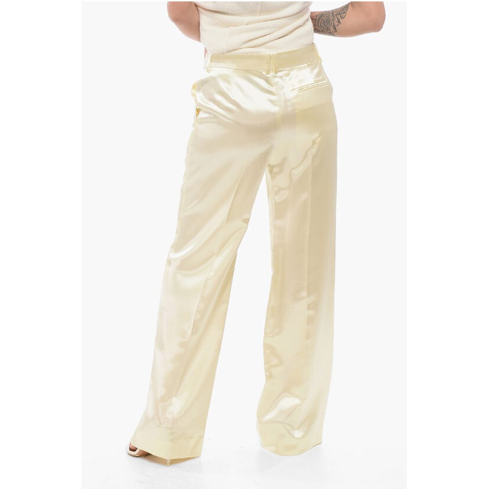 The Row Satin Pleated Pants - Image 2