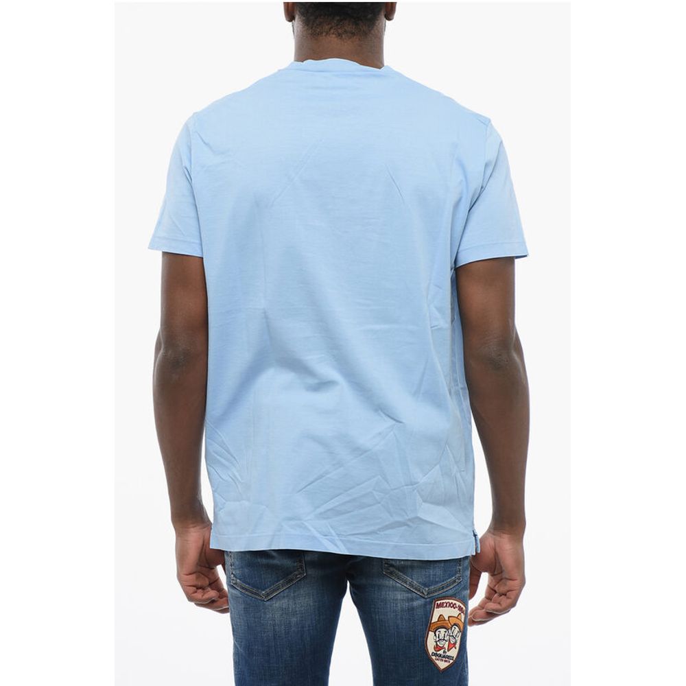 Dsquared² Crew Neck D2 INVICTA T-Shirt with Printed Logo - Image 2