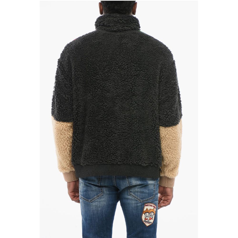 Dsquared² Sherpa RAIN PATCH Anorak with Nylon Details - Image 2