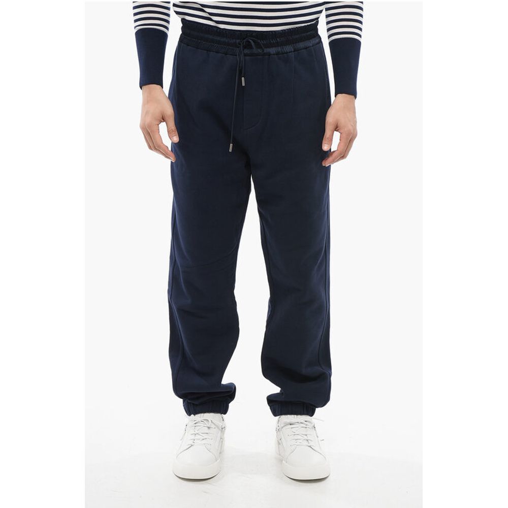 Saint Laurent Cuffed Cotton Sweatpants