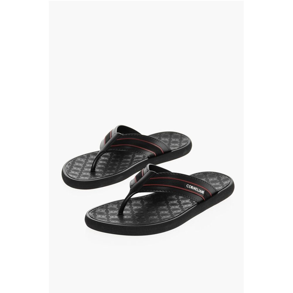 Corneliani Logoed Rubber Flip-Flops
