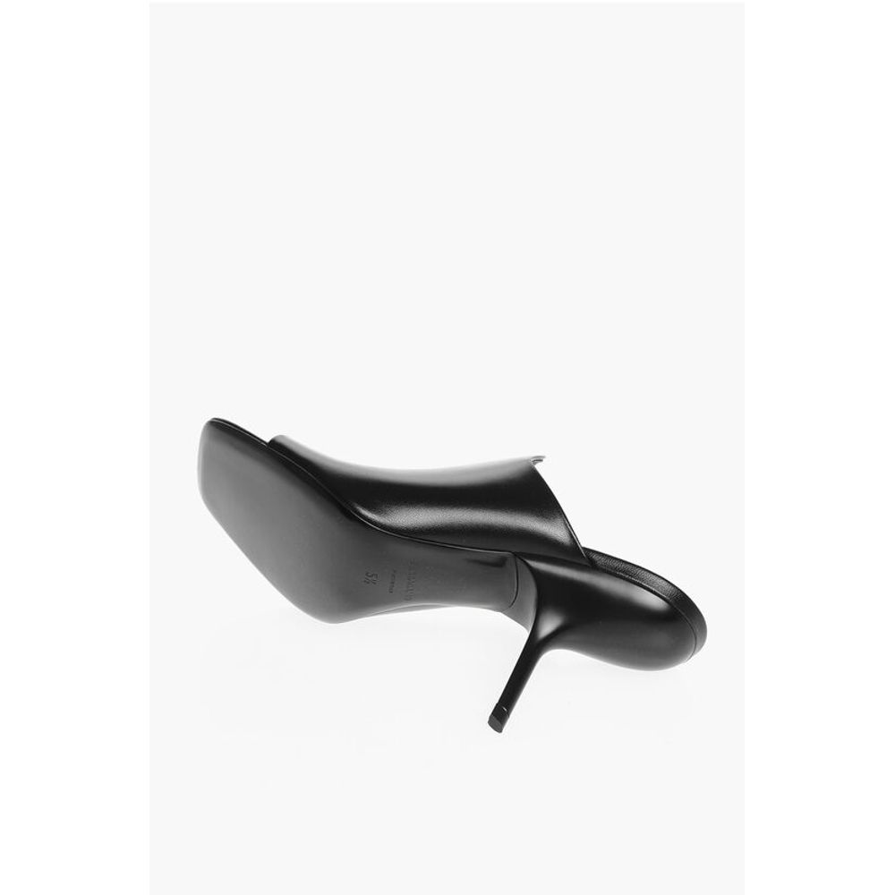 Salvatore Ferragamo Leather ERA Open Toe Mules 8cm - Image 5