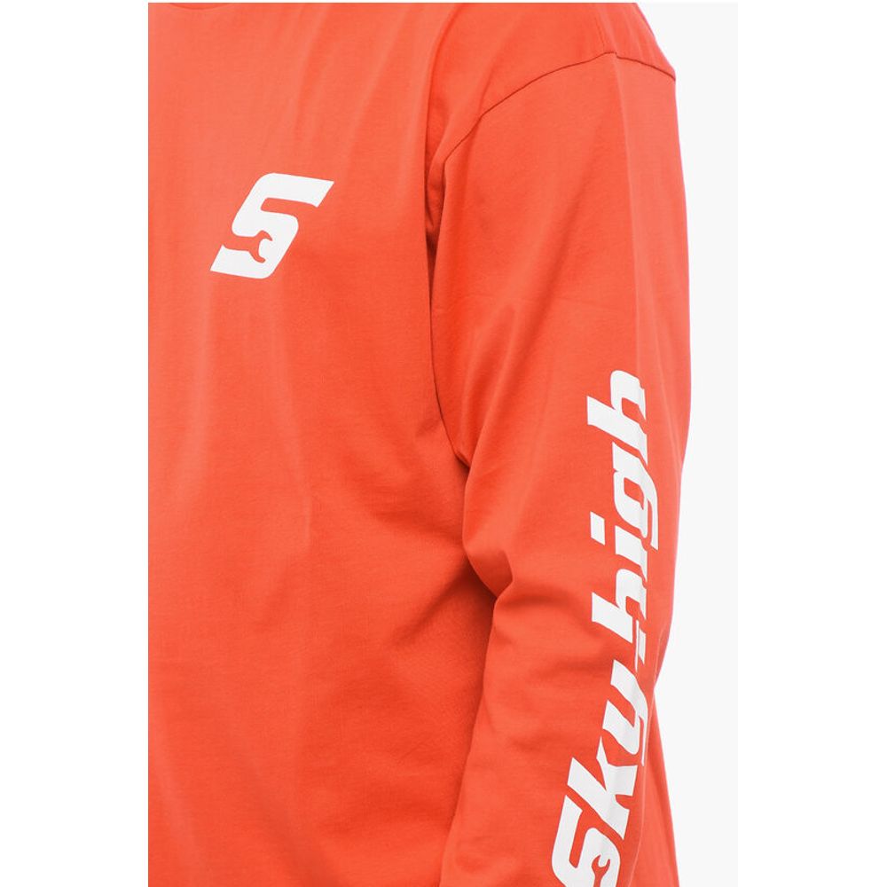 Sky High Farm Long Sleeved Organic Cotton Crewneck T-Shirt - Image 3