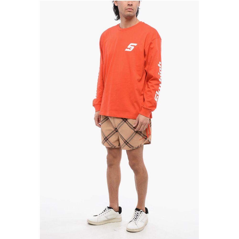 Sky High Farm Long Sleeved Organic Cotton Crewneck T-Shirt - Image 4