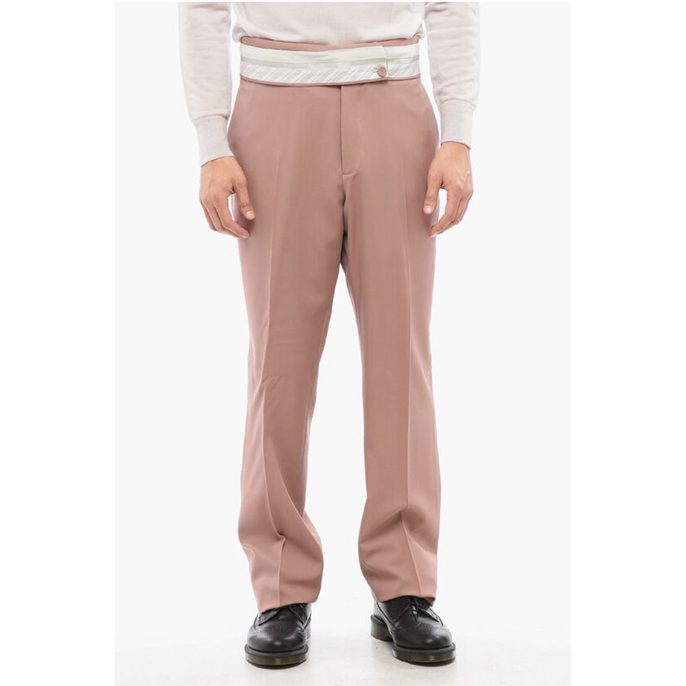 Dior Wool Cigarette Pants with Pleats