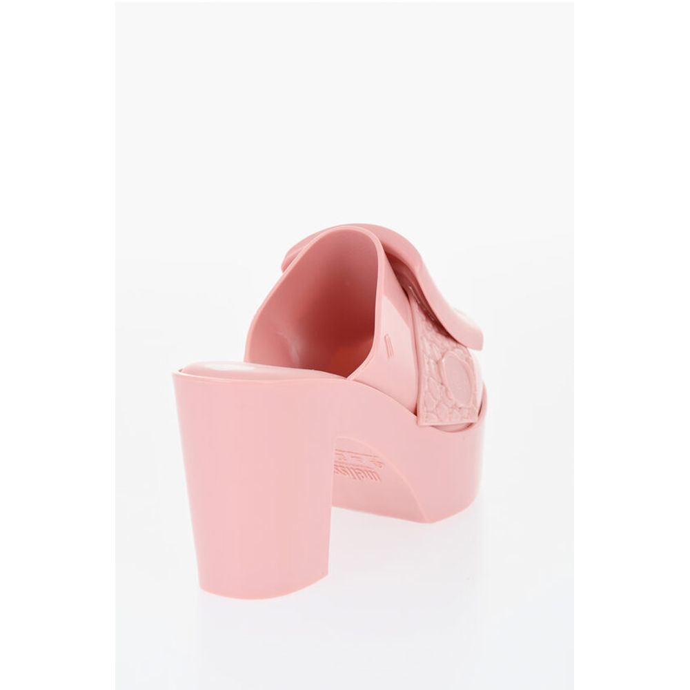 Viktor & Rolf MELISSA Rubber BUCKLE UP Mules with Maxi Buckle 10cm - Image 2