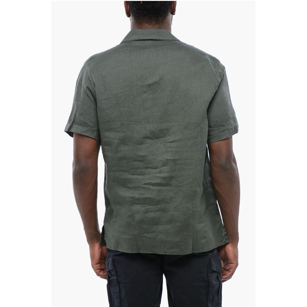 Altea Linen Short Sleeved Shirt - Image 2