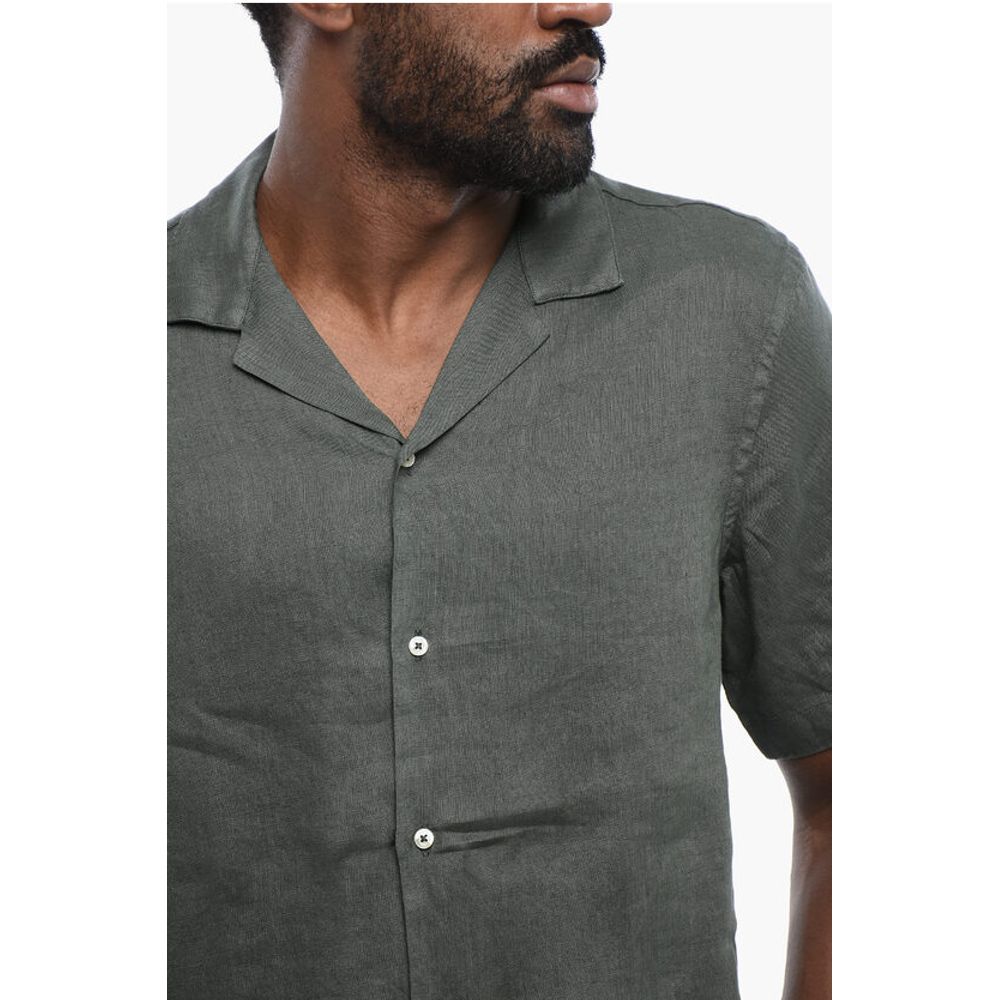 Altea Linen Short Sleeved Shirt - Image 3