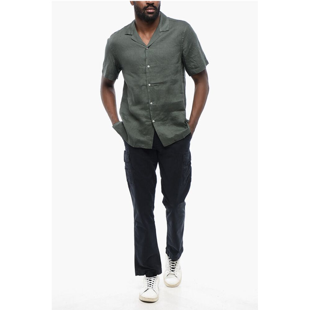 Altea Linen Short Sleeved Shirt - Image 4