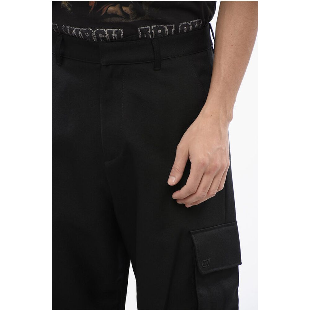 Off-White High Waisted DRILL Cargo Pants - Image 3