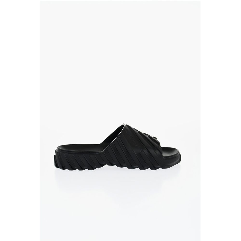 Off-White Embossed EXPLORATION Sliders - Image 3