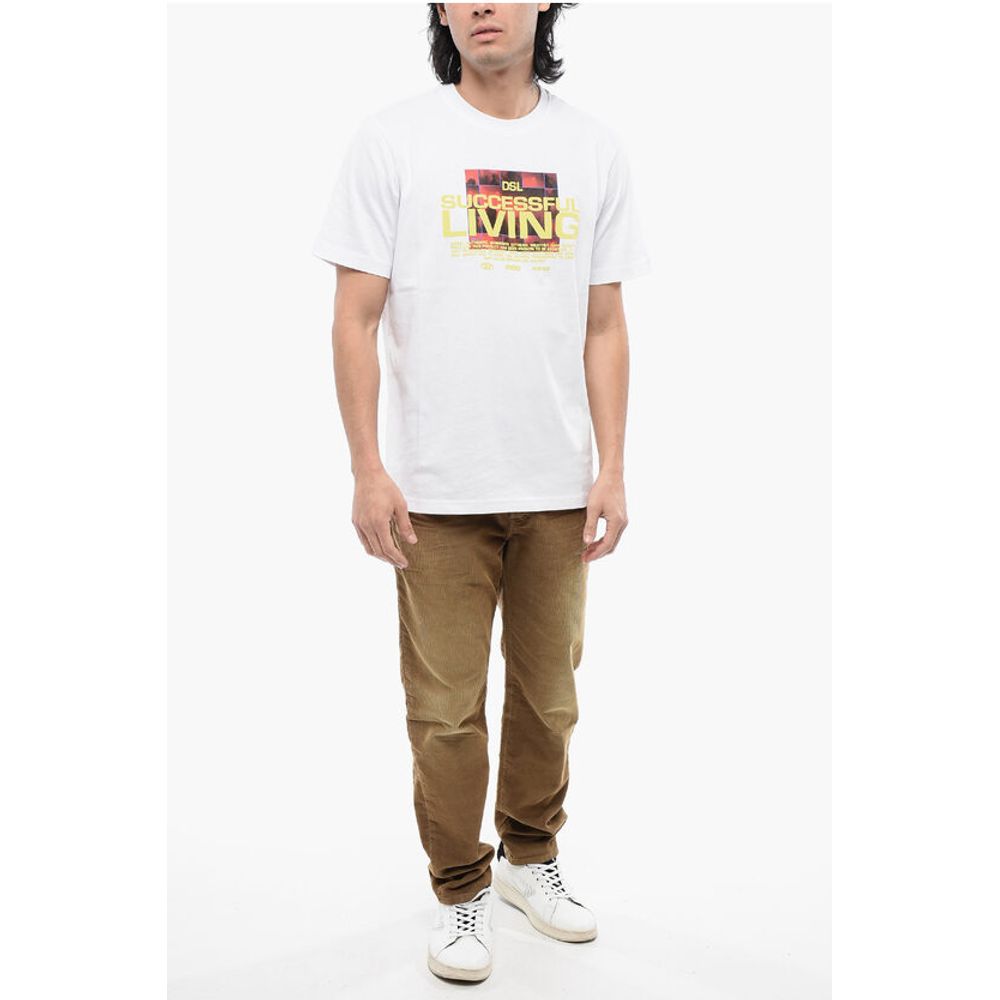 Diesel RED TAG Relaxed Fit T-JUST-N5 Crew-neck T-Shirt with Graphic - Image 4