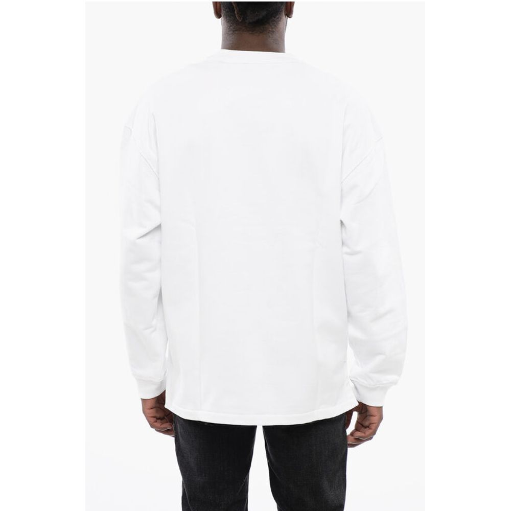 Diesel Brushed Cotton S-BAXT-N1 Crew-neck Sweatshirt - Image 2