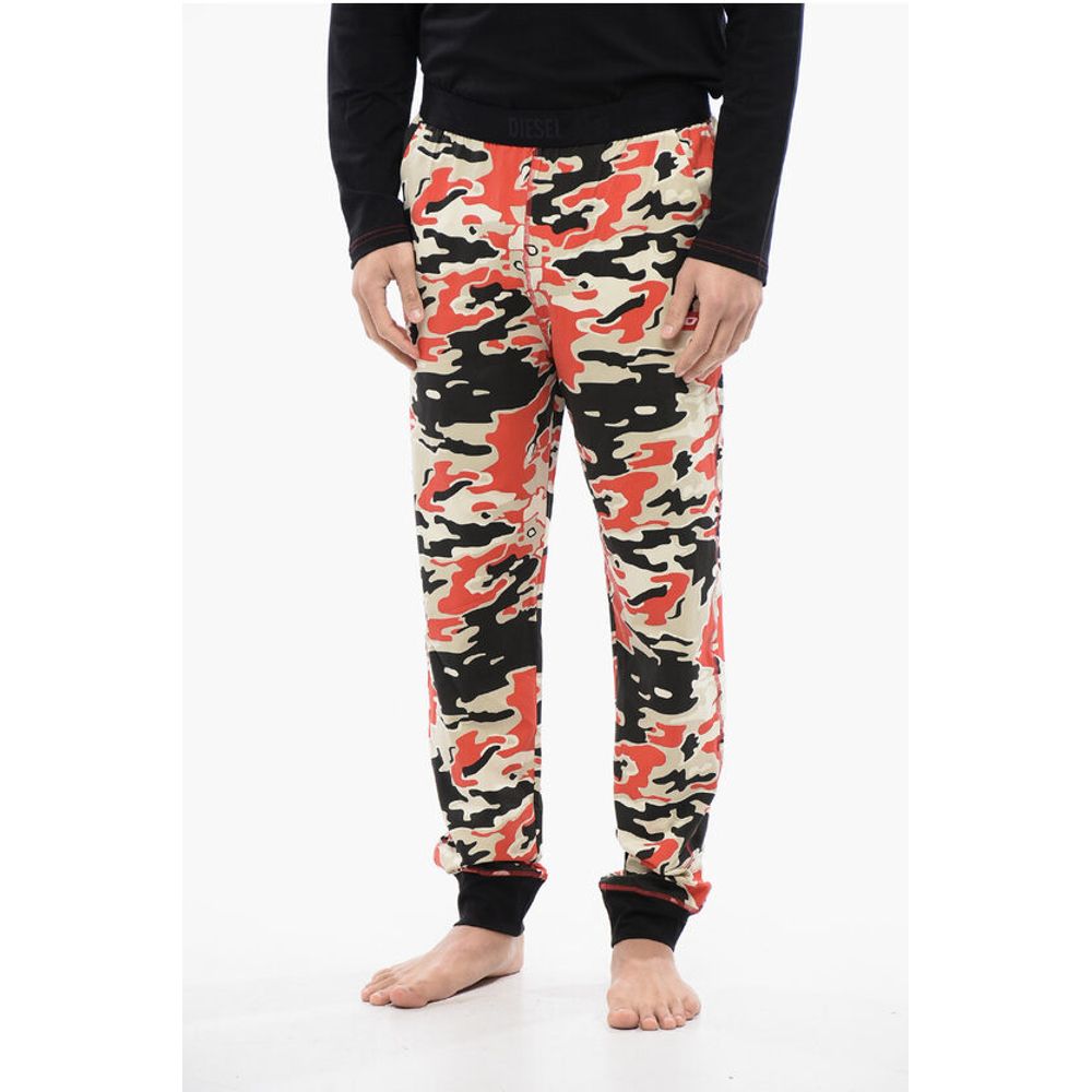 Diesel Stretch Cotton UMSET-WILLIAM Long Pyjamas Set - Image 5