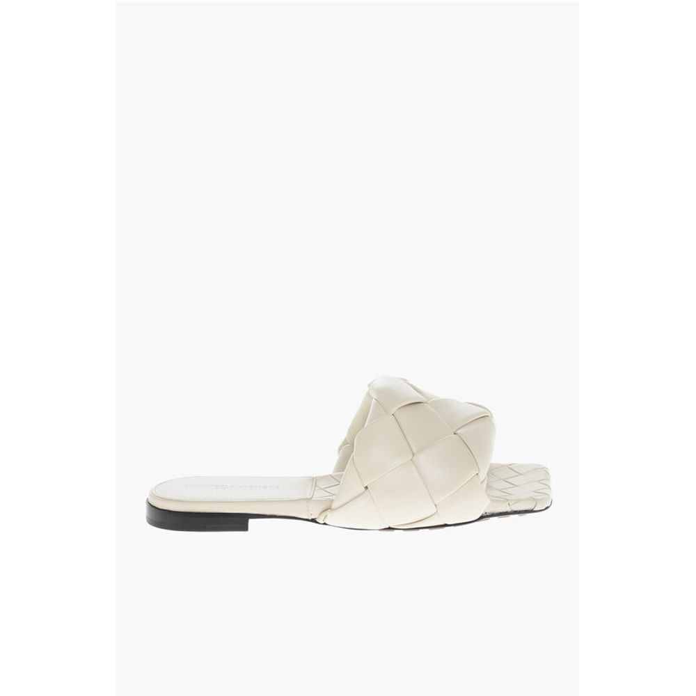 Bottega Veneta Woven Leather LIDO Sliders - Image 3