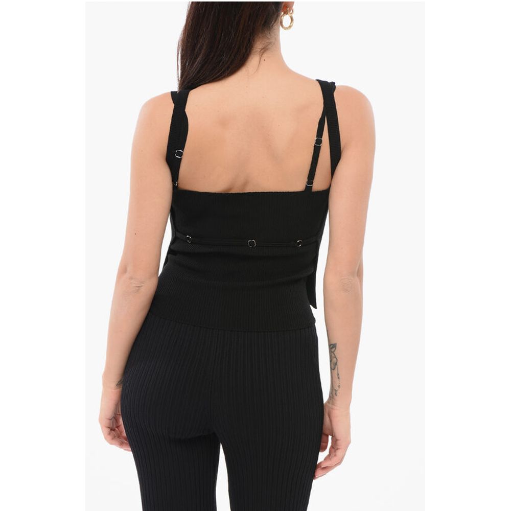 Armani EMPORIO Knit Layered Top - Image 2