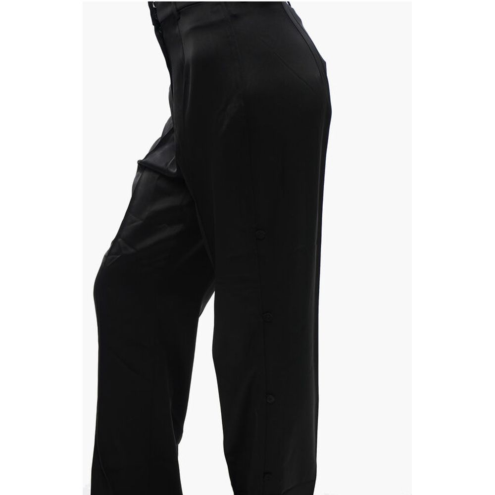Nanushka Satin FELINA Pants with Side Buttoning - Image 3