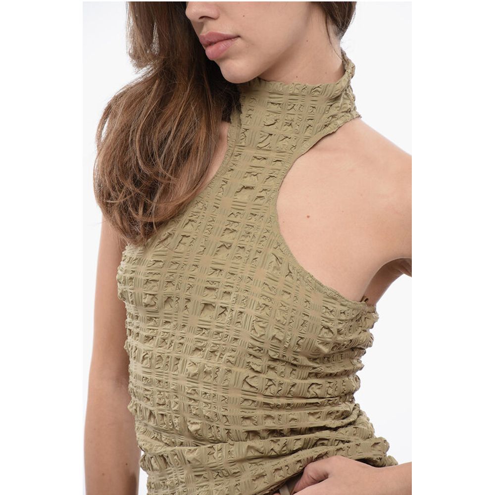 Nanushka Wrinkled Effect Halter Neck MARINDE Top - Image 3