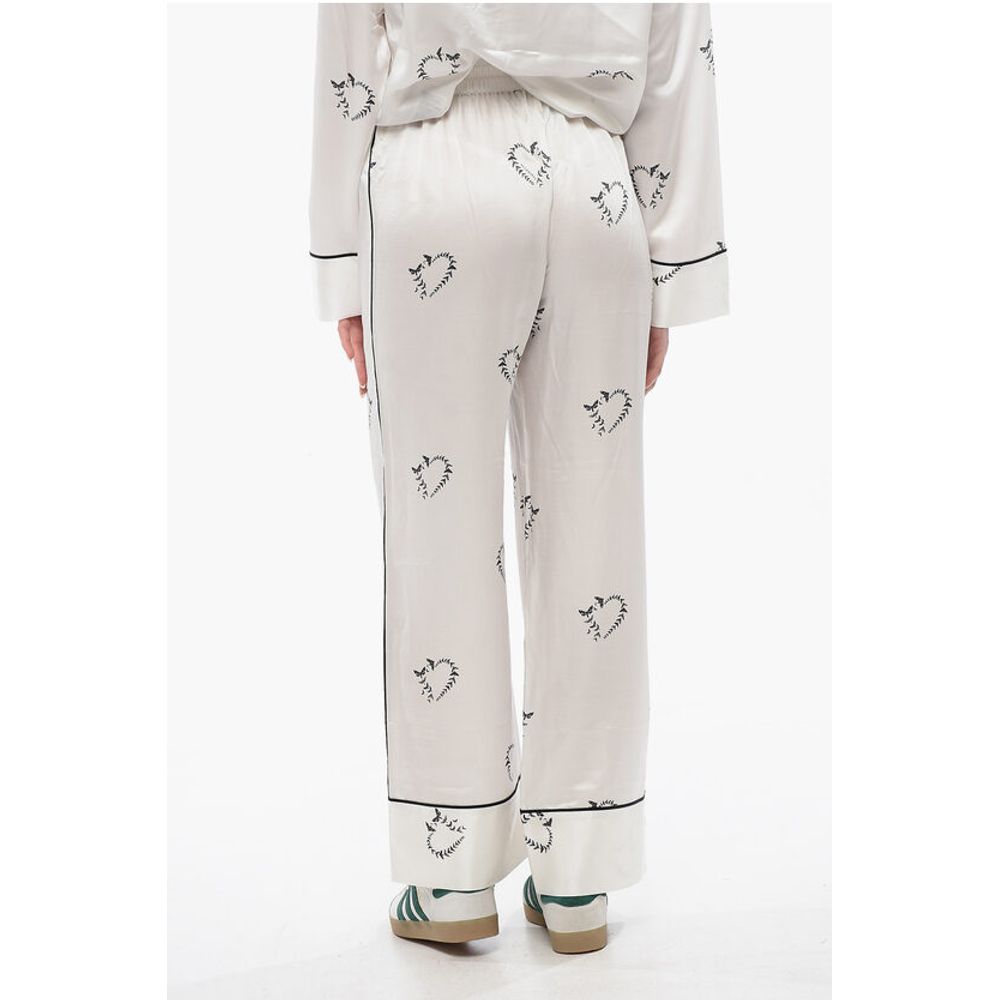 AllSaints Satin SOFI Casual Pants with Drawstring Waist - Image 2