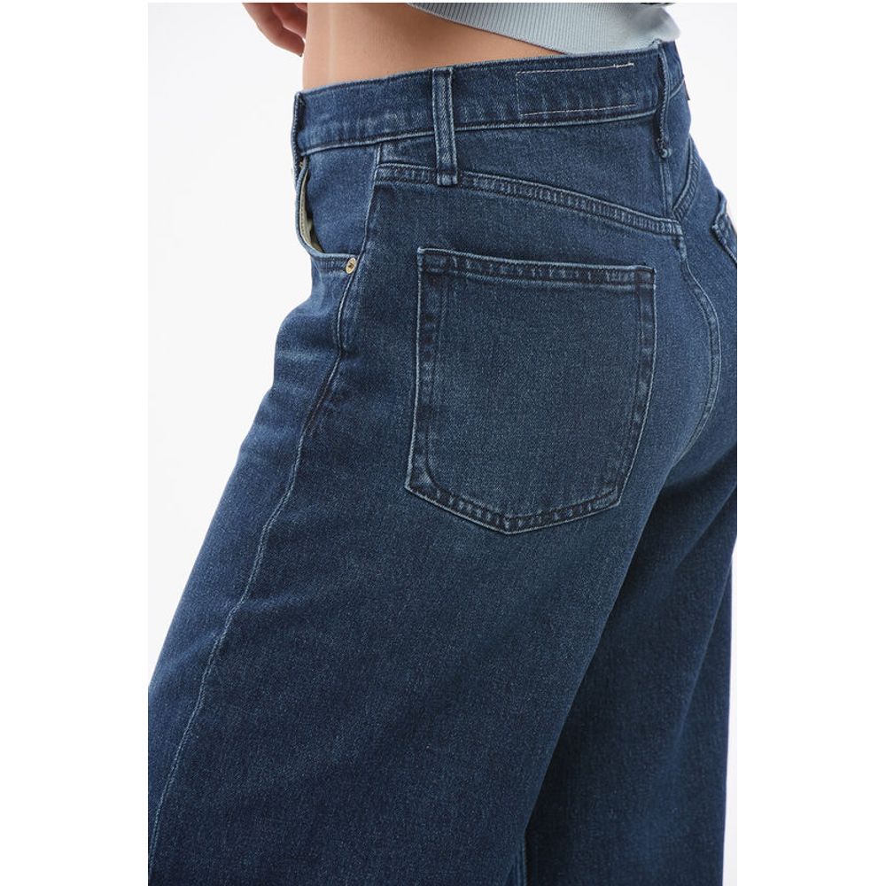 Rag&Bone Cropped Fit ANDY Wide Leg Denims 28cm - Image 3