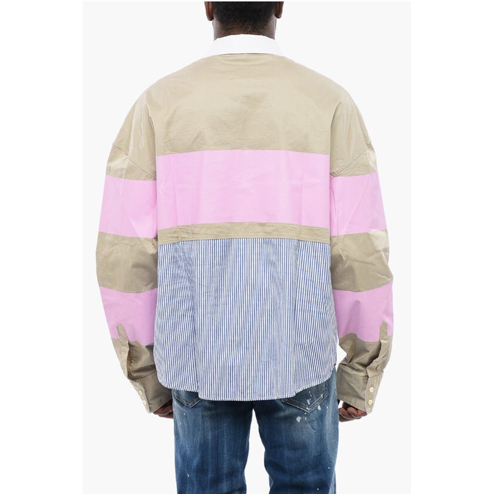 Dsquared² Double Fabric Oversize Fit RUGBY Shirt - Image 2