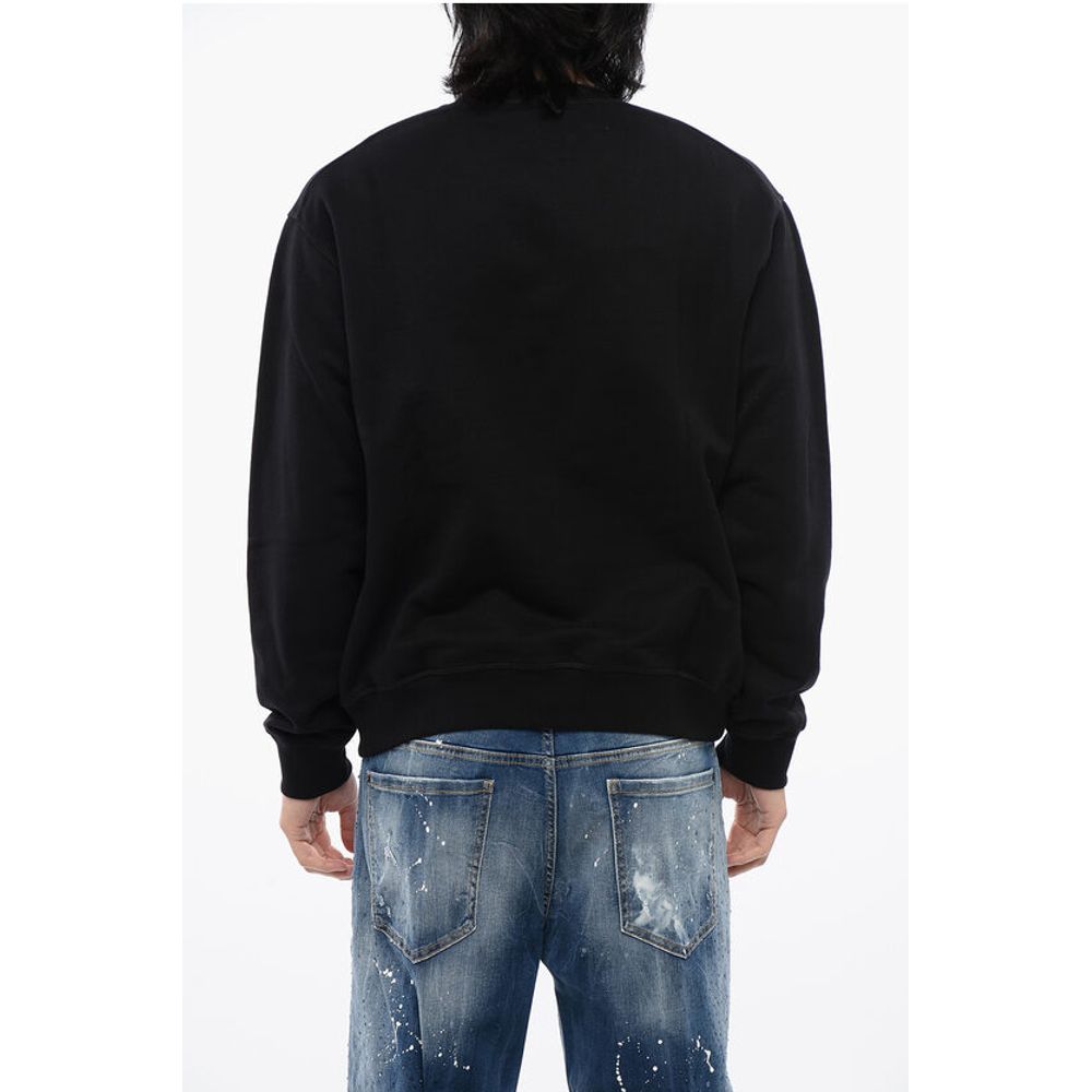 Dsquared² Crew Neck Cool Fit D2 GYM Brushed Cotton Sweatshirt - Image 2