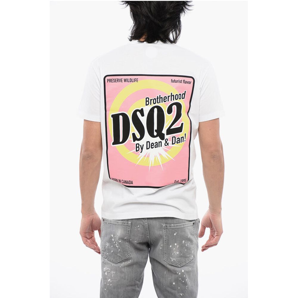 Dsquared² Cool-fit T-shirt with Graphic Print - Image 2