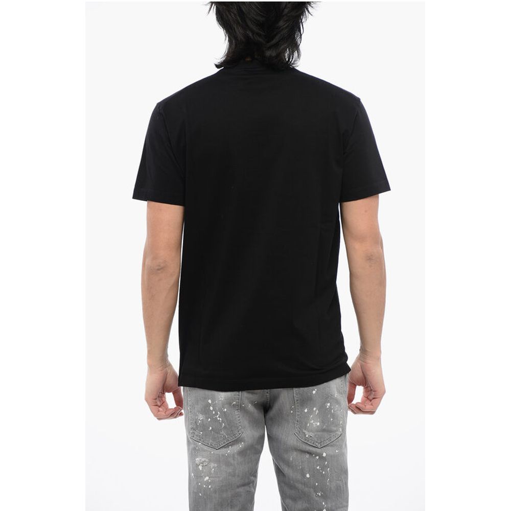 Dsquared² Cotton D2 GOTHIC Loose Fit T-Shirt with Rhinestones - Image 2