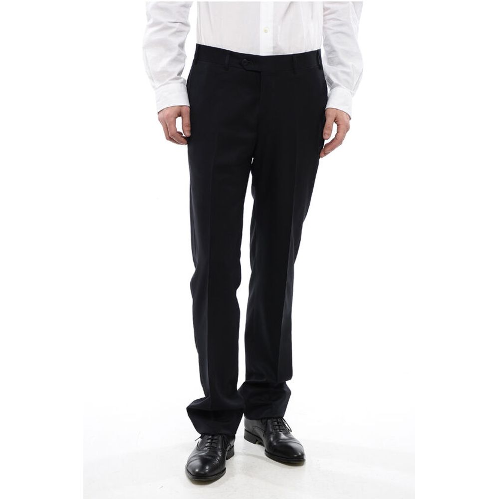 Corneliani Flush Pocketed MANTUA Virgin Wool Pants