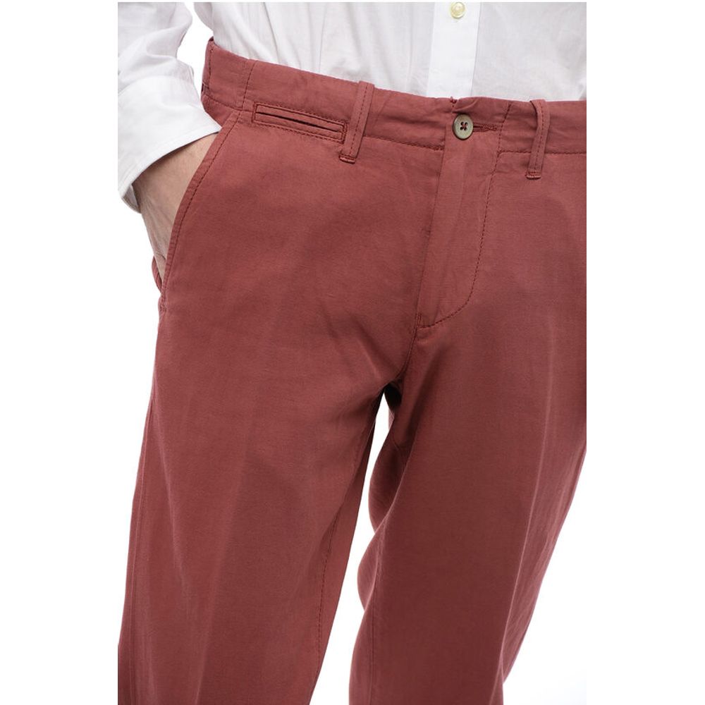 Corneliani Cotton Pants with Buttons Detailing - Image 3
