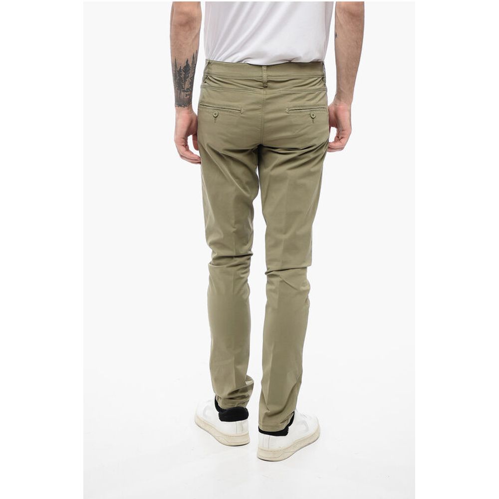 Corneliani CC COLLECTION 5-Pocketed Stretch Cotton Pants - Image 2