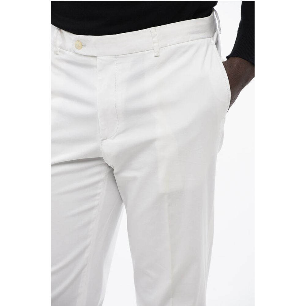 Corneliani ID Stretch Cotton IDENTITY Straight Leg Chinos Pants - Image 2