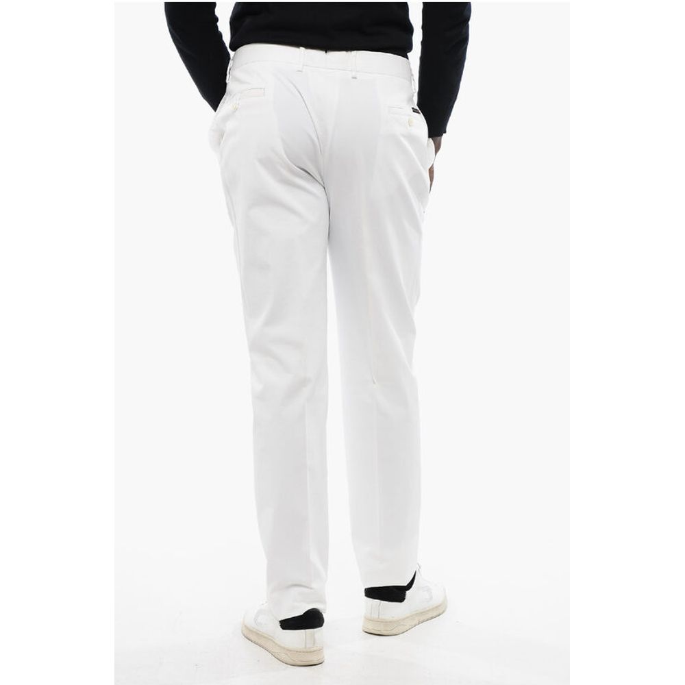 Corneliani ID Stretch Cotton IDENTITY Straight Leg Chinos Pants - Image 4