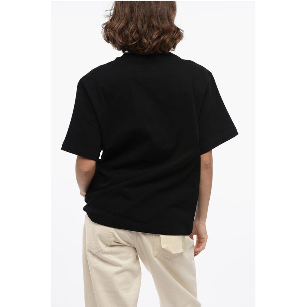 Jil Sander Crew Neck RABBIT Embroidered T-Shirt - Image 2