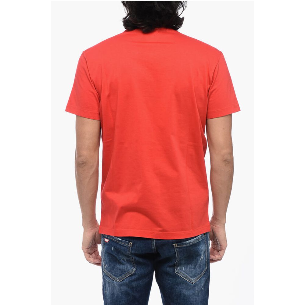 Dsquared² Cotton Crew-Neck T-shirt with Logo - Image 2