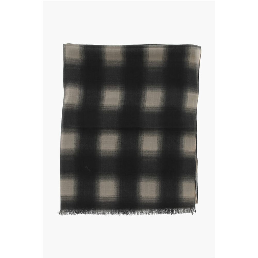 Givenchy Check Cashmere Scarf - Image 3