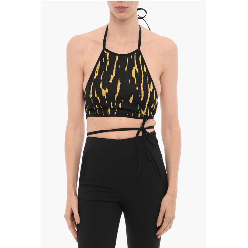 Ambush Jacquard Crop Top