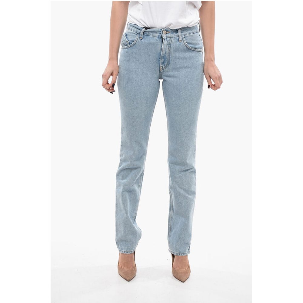 The Attico Light Wash Slim Fit Jeans 18cm