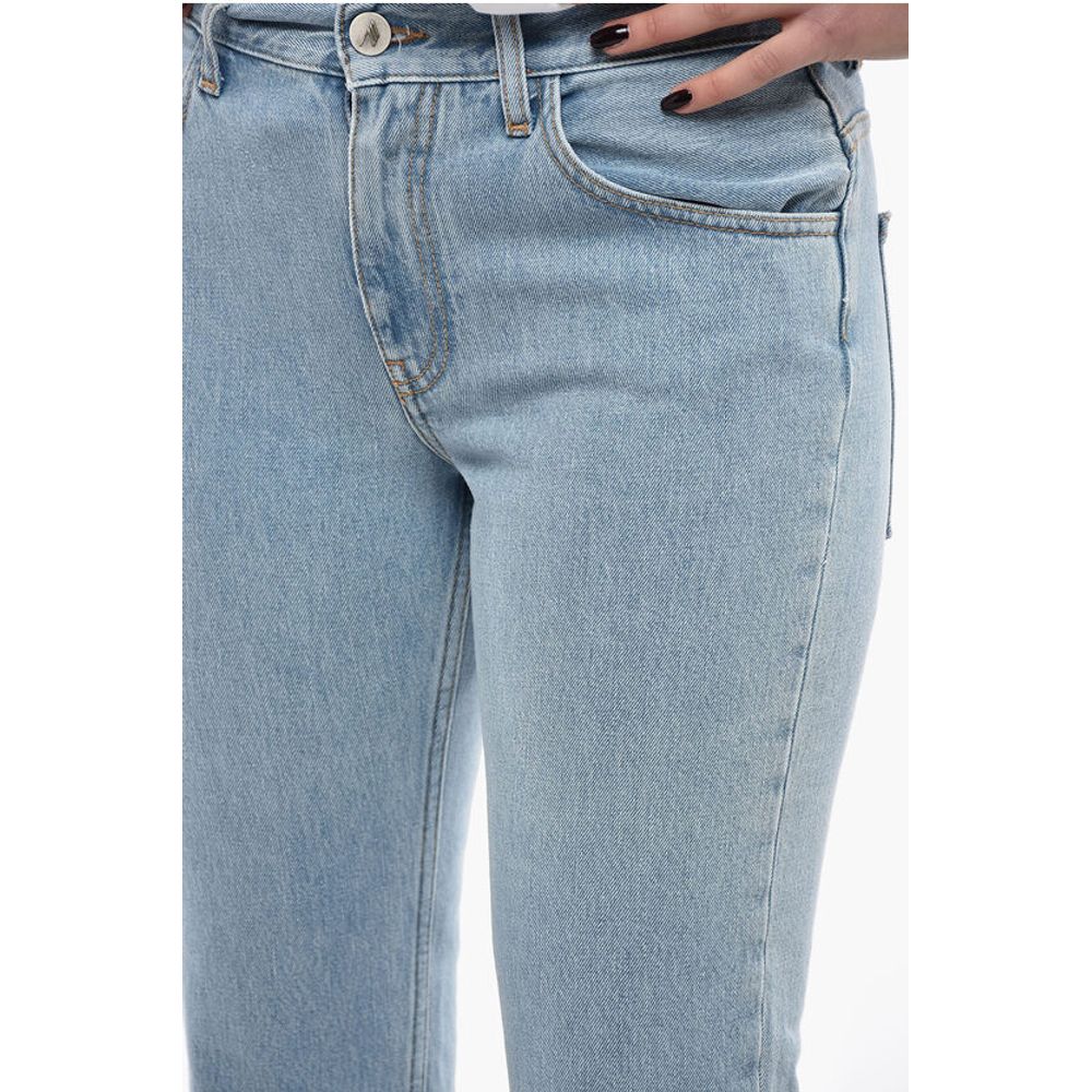 The Attico Light Wash Slim Fit Jeans 18cm - Image 3