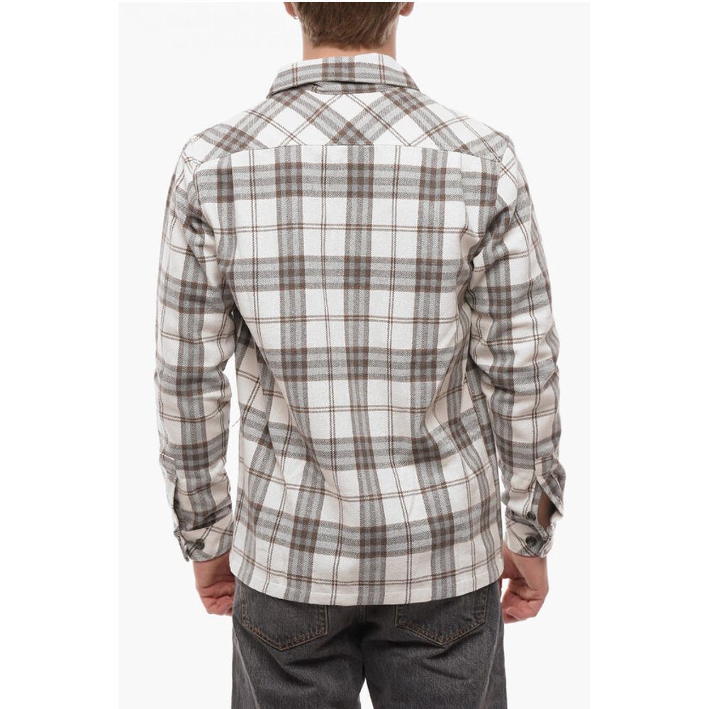 Samsoe Samsoe Plaid Motif TAKA JM Overshirt with Double Breast Pocket - Image 2